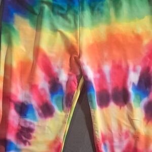 Colorful Tie-Dye Leggings NWOT 2X